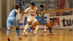 Gomes, en uno de los partidos disputados la pasada temporada en el Agust�n Mour�s