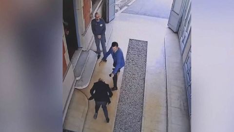 Imagen del informe pericial, al que ha tenido acceso Efe este viernes, de la ca�da de Isak Andic