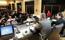 Las enfermeras se dieron cita en Ourenseoto. 