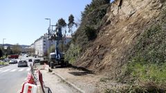 El desprendimiento se produjo hace dos meses