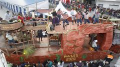 Una de las carrozas en el desfile del a�o 2020