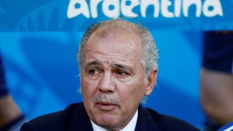 El ex selecionador argentino de f�tbol, Alejandro Sabella