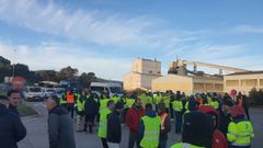 Huelga en Serveo, el pasado martes