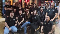 Cena Movember en Os Fornos