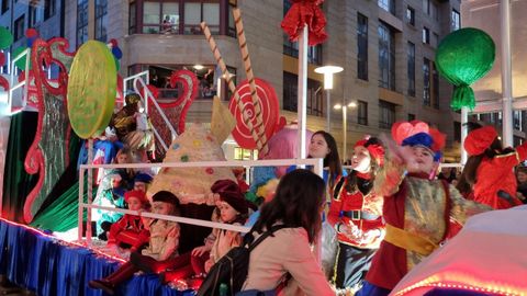 Cabalgata de Reyes en Pontevedra 