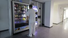 M�quina de �vending� de un hospital gallego. 