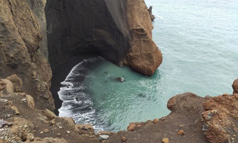 Cala volcnica en Decepcin