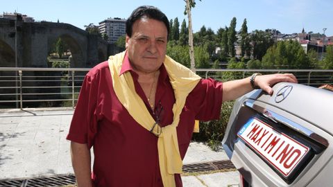 Maximino gustaba de exhibir su nombre en las matr�culas de sus coches