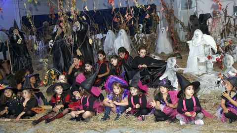 exposici�n de calabazas y baile de la asociacion Alfaia, FIESTA DE HALLOWEN 