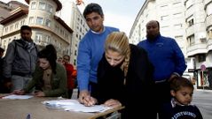 Juan Jos� Cort�s, en una reciente visita a Galicia.