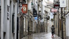 Las calles de los �ltimos bares que vimos abiertos