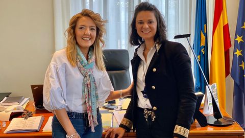 Teresa Mallada y Diana S�nchez