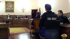 Imagen del juicio al acusado de Cuenca.