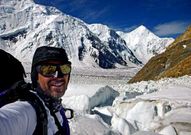 Abel Alonso lleva desde el 20 de junio en la cordillera del Karakorum.