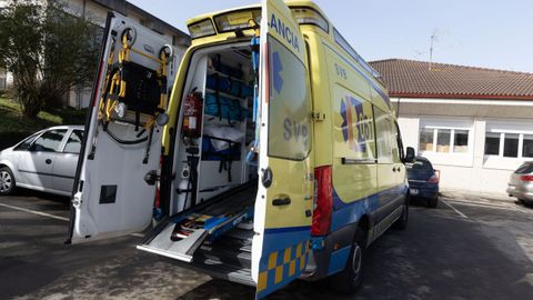 Ambulancia en Coristanco