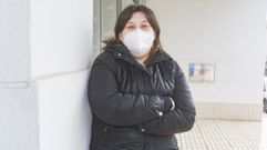 Dalila Vizca�no, onte mesmo, no instituto Parga Pondal carball�s