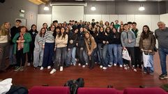 El alcalde y la concejala de Turismo recibieron a los alumnos y docentes italianos y rumanos.