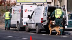Imagen de archivo de la Guardia Civil en Oleiros