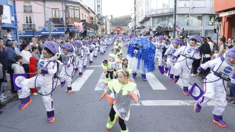 El desfile del carnaval de Sarria
