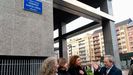 El alcalde de Oviedo, Wenceslao L�pez; la vicealcaldesa, Ana Taboada; y la concejala de IU, Cristina Pont�n, descubren la placa de la calle Federico Garc�a Lorca; y la profesora universitaria Carmen Garc�a.El alcalde de Oviedo, Wenceslao L�pez; la vicealcaldesa, Ana Taboada; y la concejala de IU, Cristina Pont�n, descubren la placa de la calle Federico Garc�a Lorca; y la profesora universitaria Carmen Garc�a