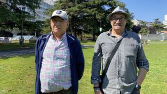 Julio Rey y Alfonso Cabalo, directivos de la Fundacin Aser