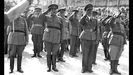 Una curiosa imagen de Aranda (en el centro) junto a Wolfram von Richthofen, jefe de la Legi�n C�ndor en Espa�a
