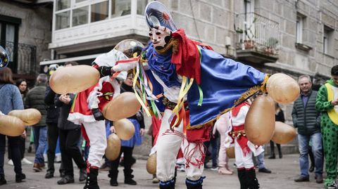 Las pantallas son las protagonistas del entroido de Xinzo