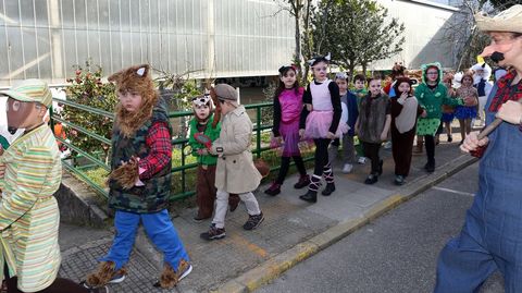 Fiestas de carnavales en los colegios de Barbanza
