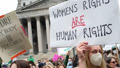 Manifestaci�n por los derechos de las mujeres en Nueva York, en una imagen de archivo 