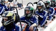 El Celta se pasa a los karts