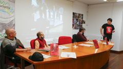 Xurxo Souto leva a Noia o seu �ltimo traballo literario