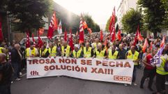 El 22 de septiembre hubo una gran manifestaci�n en O Barco contra el cierre de Irosa.