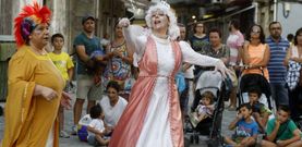 Los t�teres han sido, tradicionalmente, una de las actividades que mayor atenci�n ha despertado entre los ni�os por San Roque. 