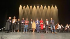 Entrega de premios de los Juegos Florales Maria Pita.