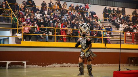 Concurso de disfraces en el carnaval de Outes.