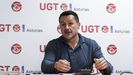 El secretario general de la UGT de Asturias, Javier Fern�ndez Lanero