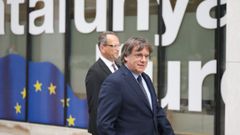 Puigdemont, en Bruselas el pasado septiembre.