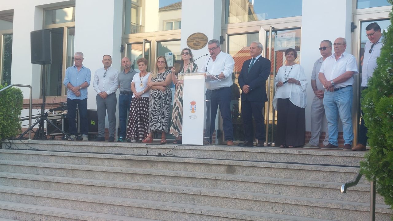 José Manuel Rodríguez inaugura «as mellores festas da miña vida»