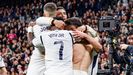 Real Madrid - Almera.El Real Madrid en su partido frente al Almera