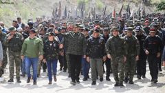 Maduro, el jueves en el cierre del Curso Revolucionario de Operaciones en Caracas.