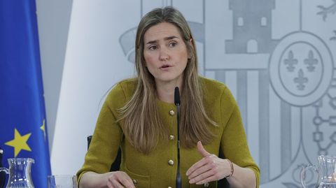 La ministra de Transici�n Ecol�gica, Sara Aagesen, present� la estrategia minera tras el Consejo de Ministros