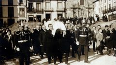 FUNERAL Y ENTIERRO EN A CORU�A DEL LITERATO MANUEL MURGUIA
