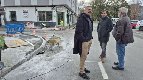 Obras en la zona del San Marti�o