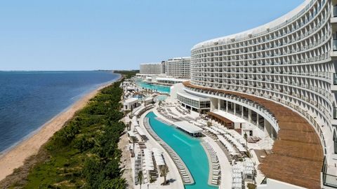 Hotel AVA Cancún, ubicado dentro de una reserva natural virgen justo al sur de la zona hotelera de Cancún.