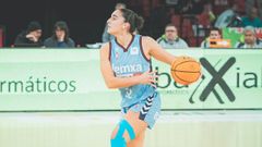 La canterana del Celta de baloncesto Paula Salinas.