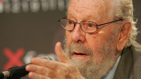 Luis García Berlanga en Ourense, en el año 2005