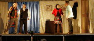 Ax�uxeres en una escenificaci�n en Cervo. 