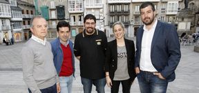 La Voz reuni� ayer poco antes del inicio de campa�a a los candidatos de las cinco formaciones que concurren en Viveiro. 