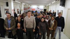Besteiro visit� la sede del PSOE de Ourense