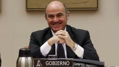 El ministro de Economa en funciones, Luis de Guindos